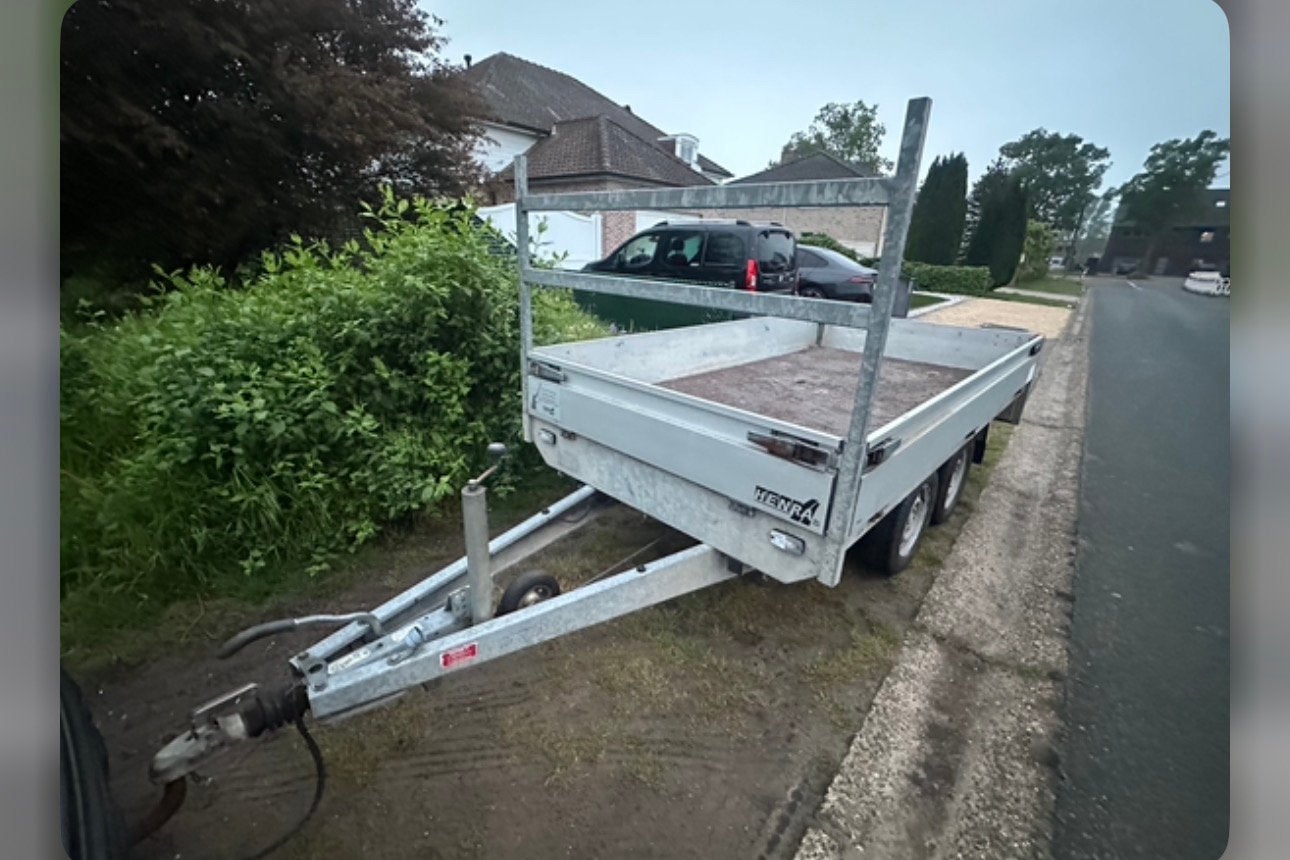Henra aanhangwagens Remorques, Ophalen of Verzenden, Zo goed als nieuw