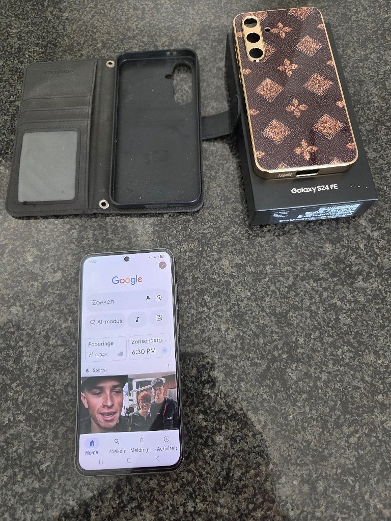 Samsung S24 FE met garantie, Télécoms, Téléphonie mobile | Samsung, 128 GB, Envoi, Comme neuf, Galaxy S24