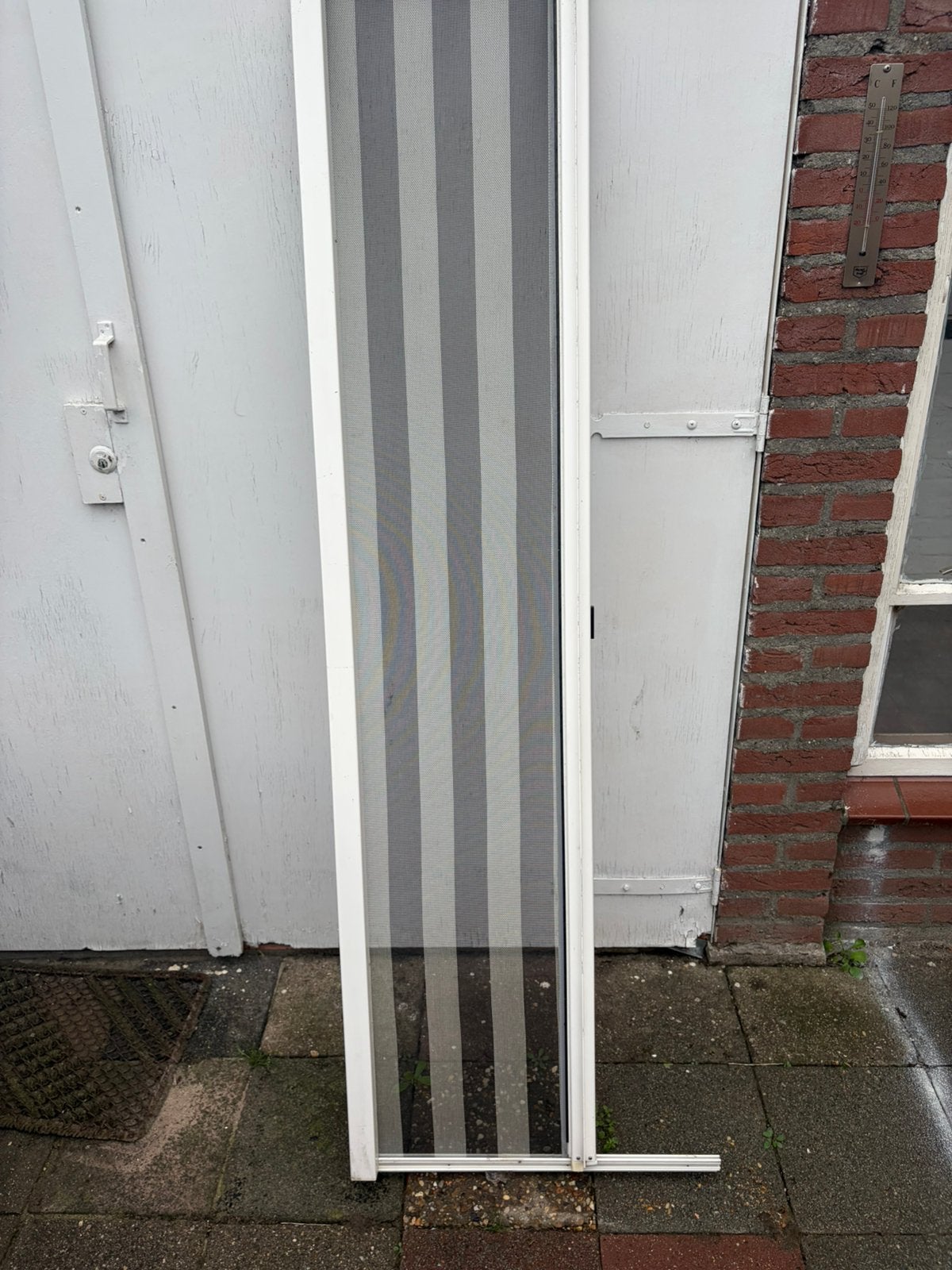 Vliegenhor voor caravan of kleine deur, Kinderen en Baby's, Ophalen, Gebruikt