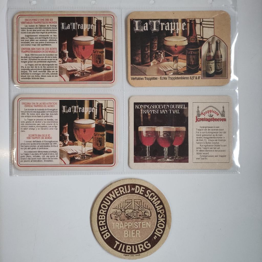 29 Sous bock bière Trappiste La Trappe, Enlèvement, La Trappe