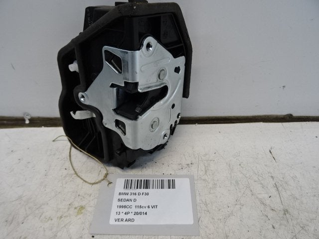 SERRURE DE PORTE ARRIÈRE DROITE 3 serie (F30) (7229460), Utilisé, Arrière, BMW