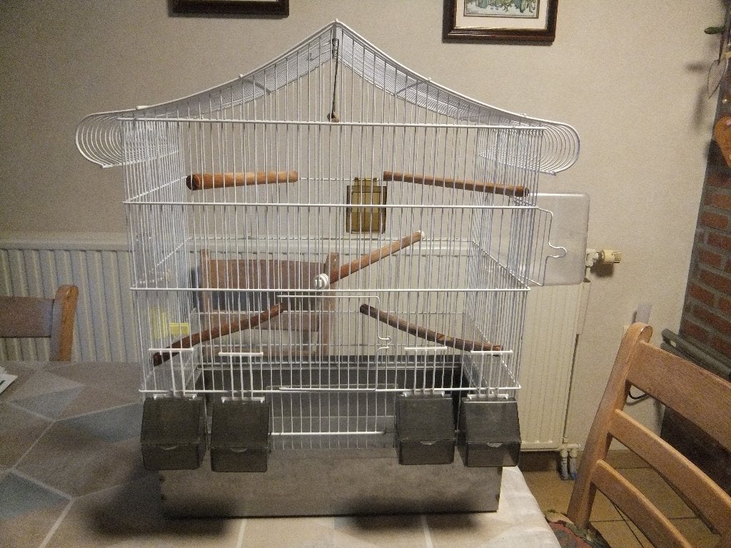 vogelkooi, Dieren en Toebehoren, Ophalen, Gebruikt, Metaal, Vogelkooi