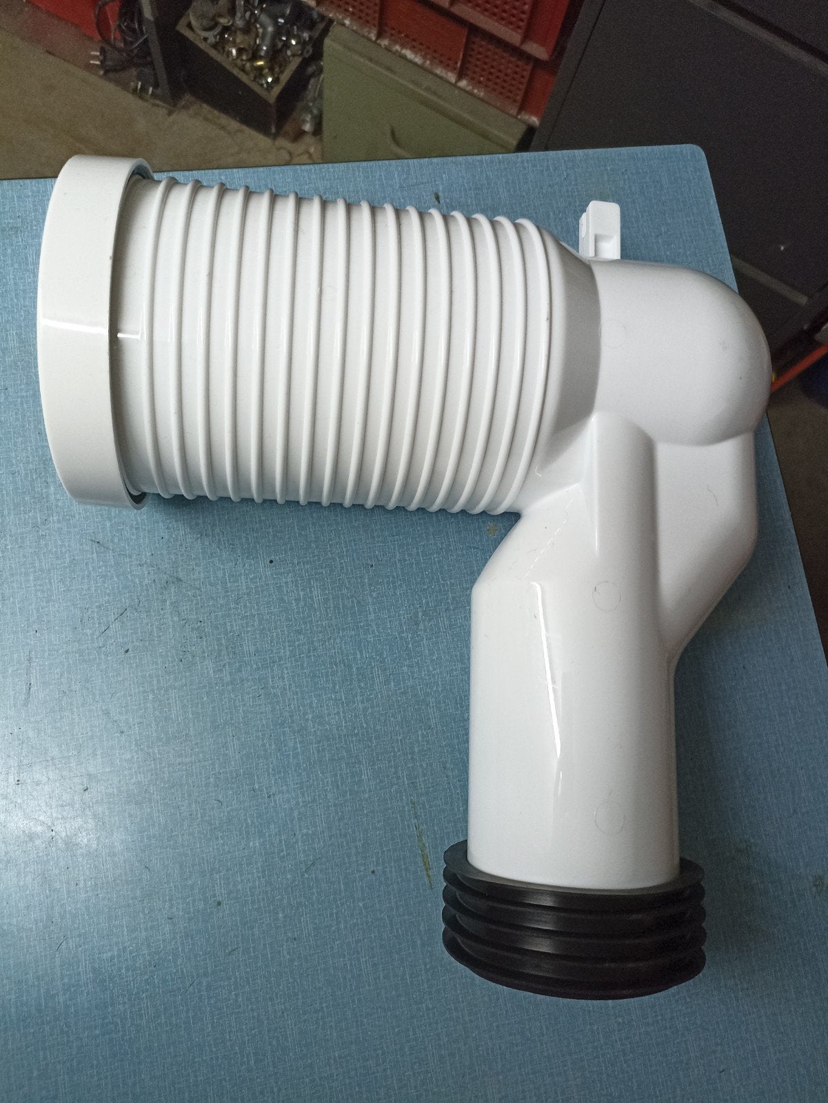 coude PVC pour sortie wc recoupable, Enlèvement, PVC