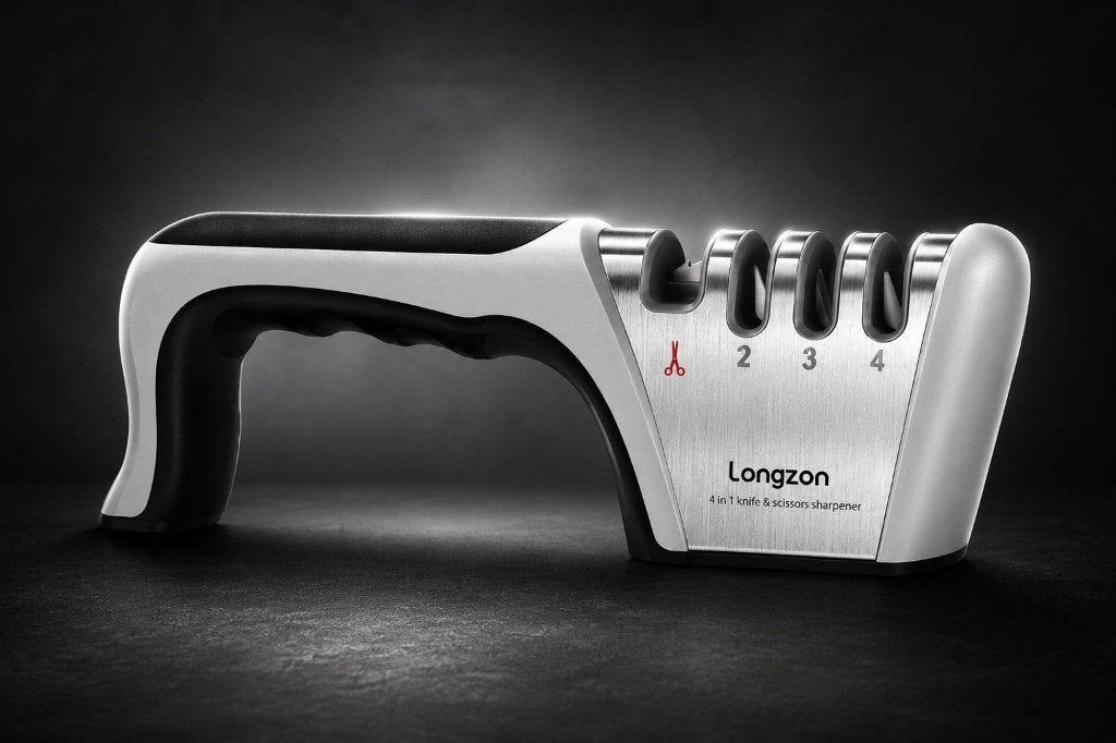 Longzon 4-in-1 handslijper, Huis en Inrichting, Keuken | Bestek, Zo goed als nieuw, Ophalen
