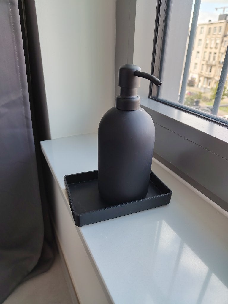 Ikea zeepdispenser, Huis en Inrichting, Ophalen, Nieuw, Zwart, IKEA