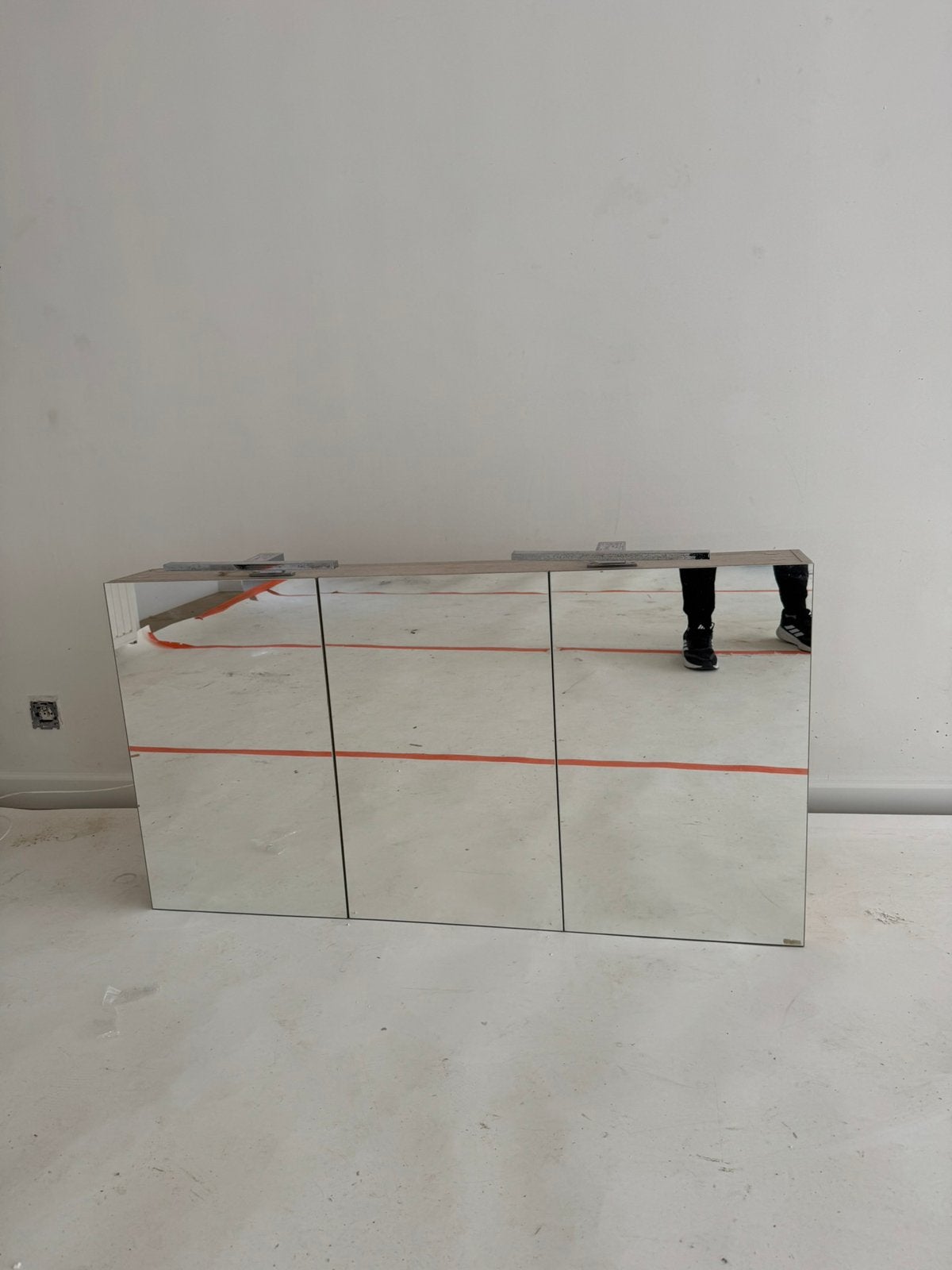 Miroir de salle de bain avec meuble, Enlèvement, Utilisé