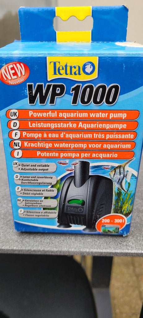 Tetra WP 100 aquariumpomp, Ophalen of Verzenden, Pomp, Gebruikt, Tetra
