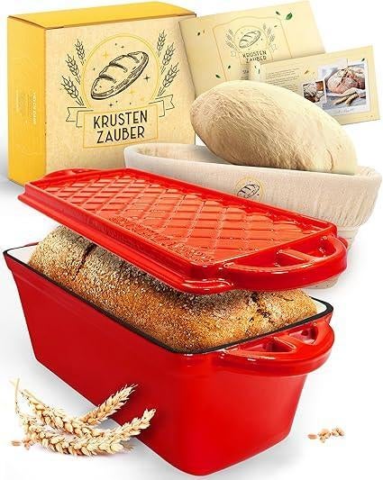 Moule à pain émaillé | fonte | LIVRAISON GRATUITE, Neuf, -, Autres types, Fonte