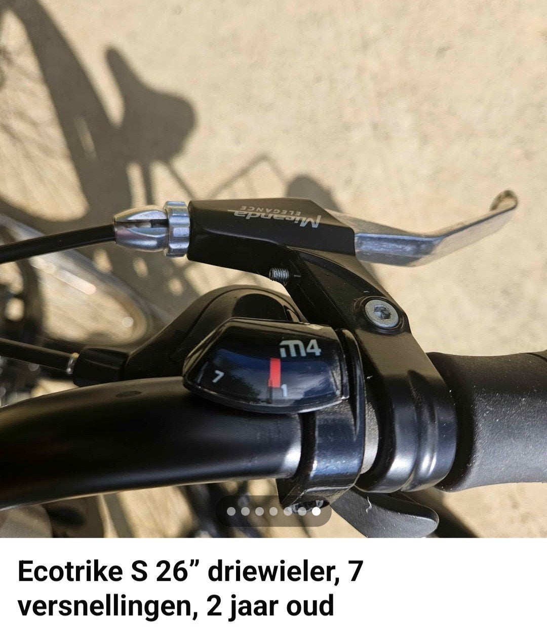 Ecotrike S 26" driewieler 7 versnellingen, Ophalen