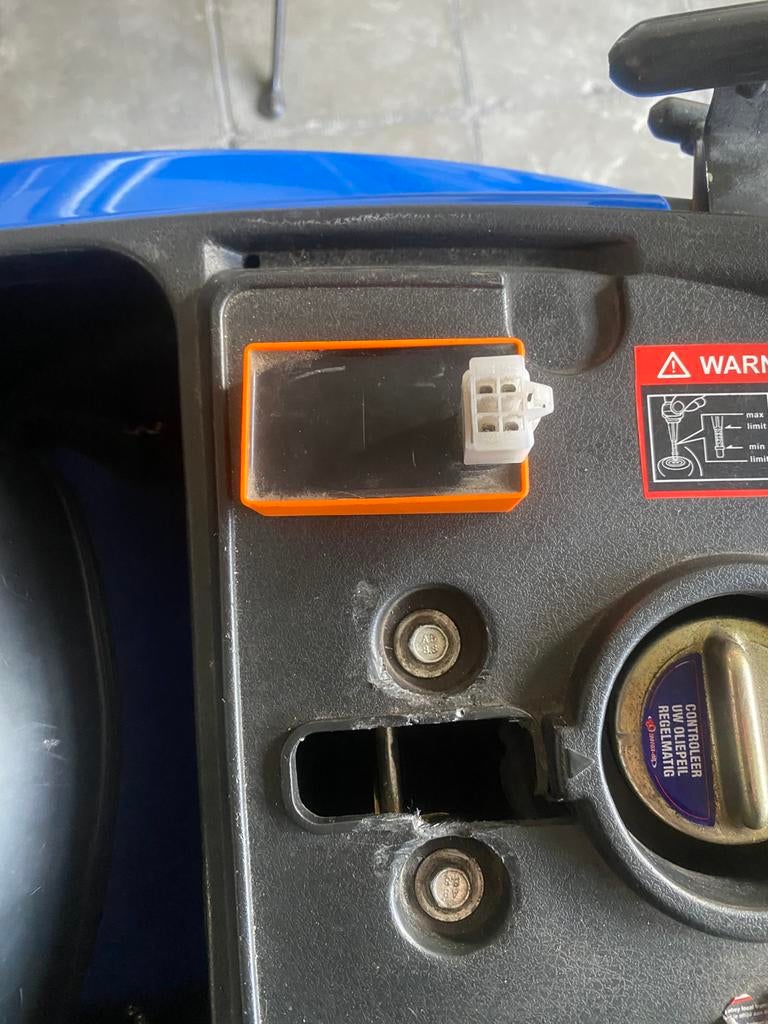 Scooter cdi ab knop, Ophalen