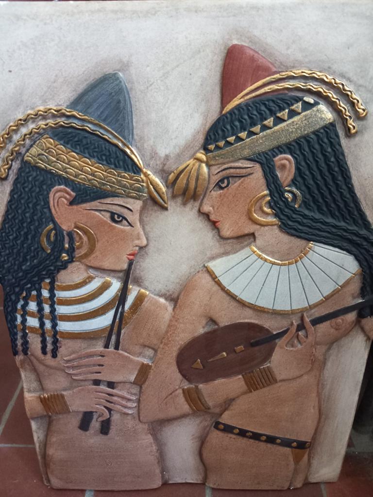 Egyptische afbeelding, Ophalen