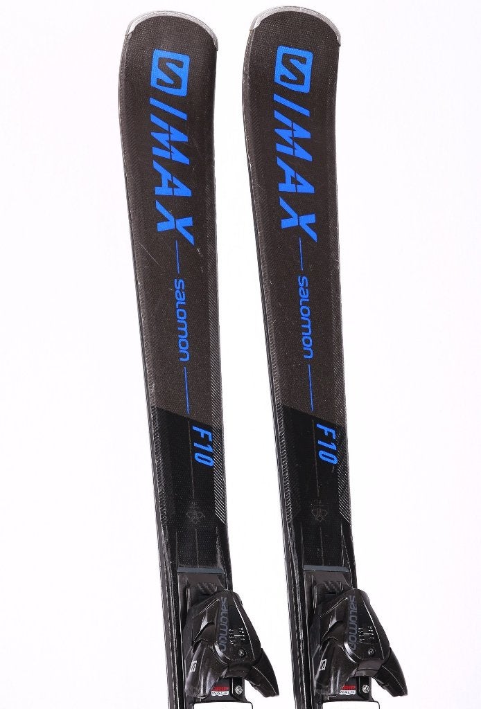 Skis SALOMON S/MAX F10 155 ; 175 cm, grip walk, noir/bleu, 160 à 180 cm, Carving, Skis, Salomon