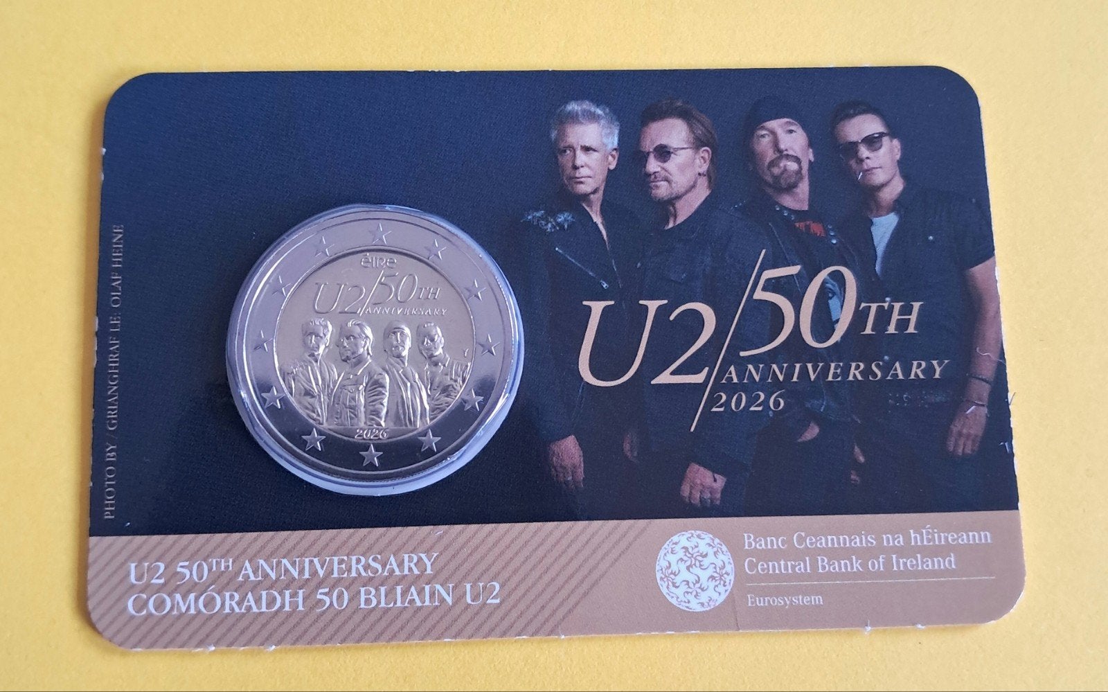 2€ Irlande 2026 U2, Timbres & Monnaies, Enlèvement ou Envoi, Irlande, Série
