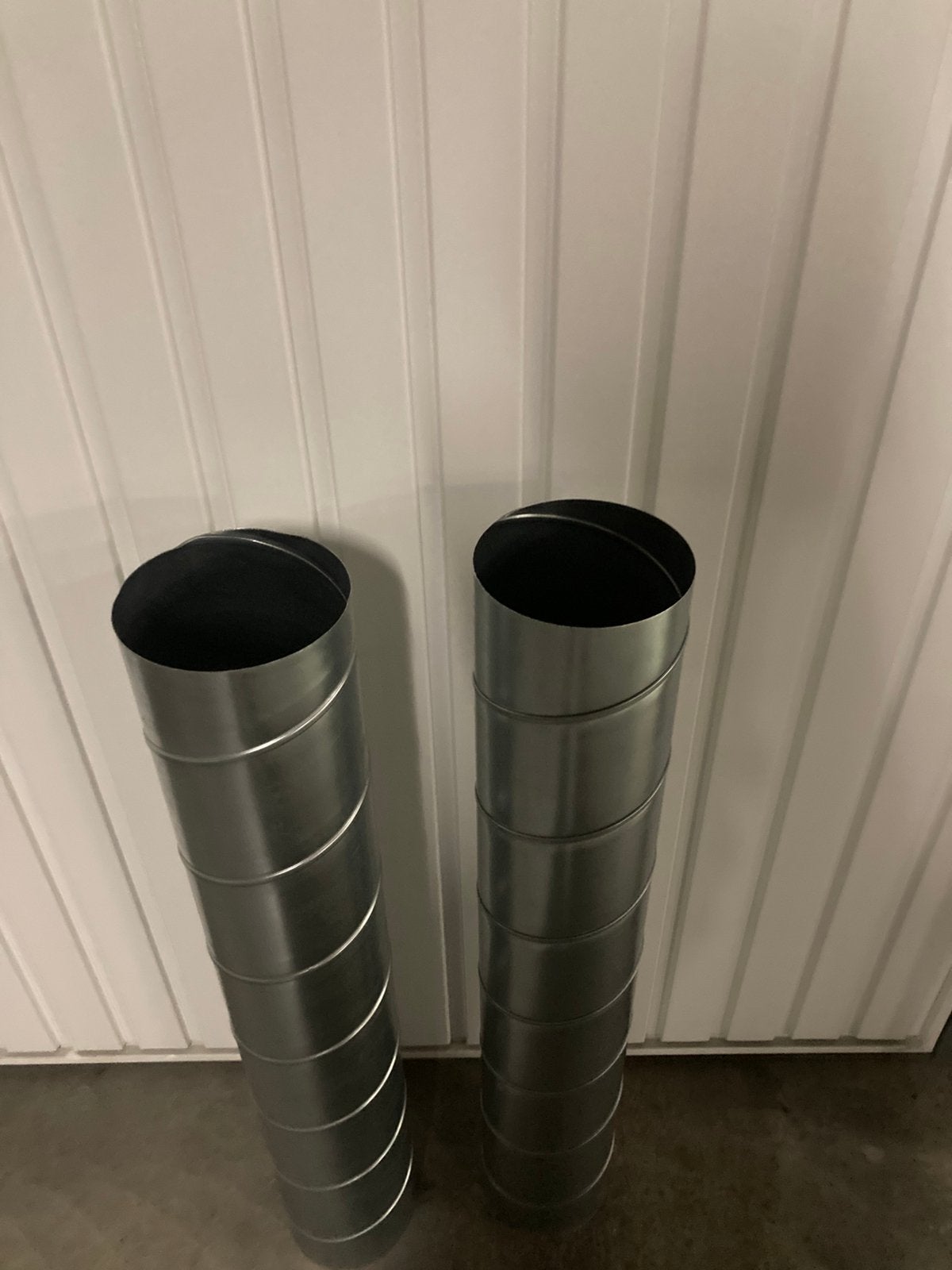 Ventilatiebuis , kachelbuus 125 mm 1m lang galva, Ophalen, Nieuw