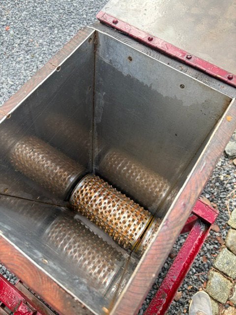 Maalmachine voor fruit te malen, Ophalen, Gebruikt