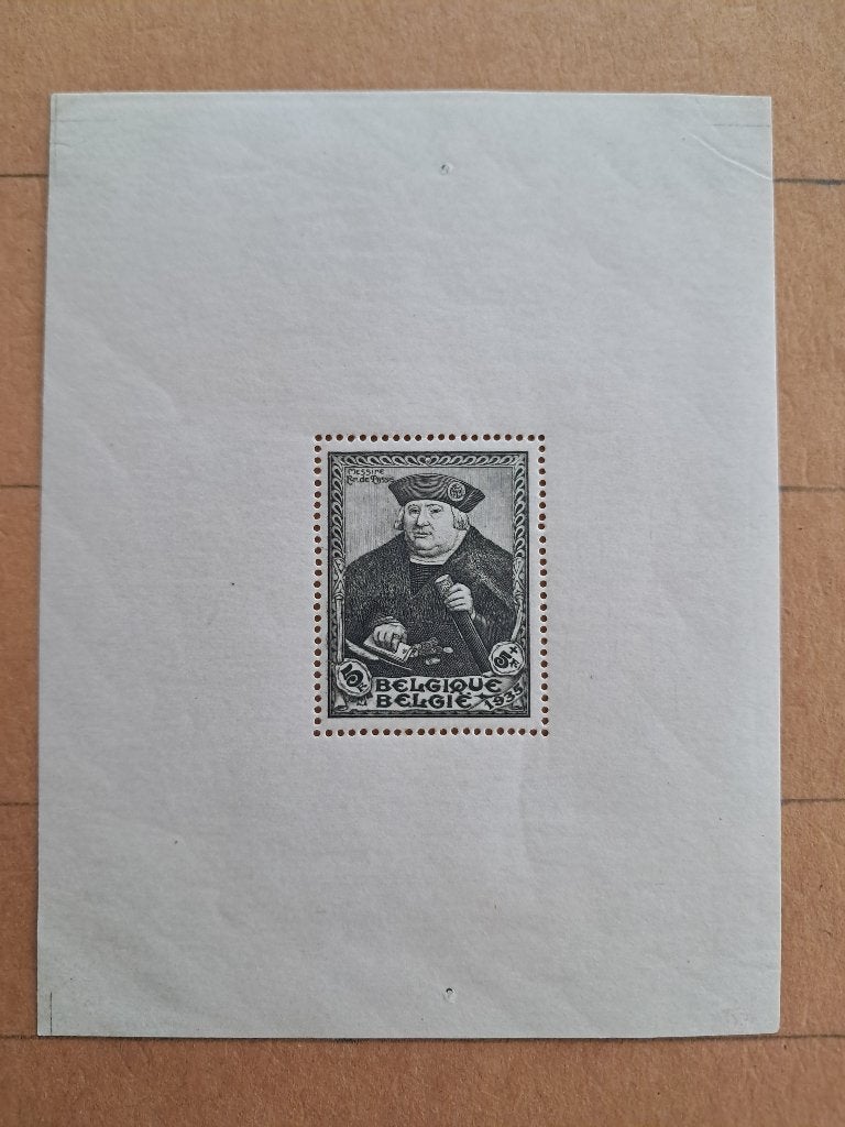 België Blok 4A ** François de Tassis, Frankeerzegel, Ophalen of Verzenden, Zonder stempel, Postfris