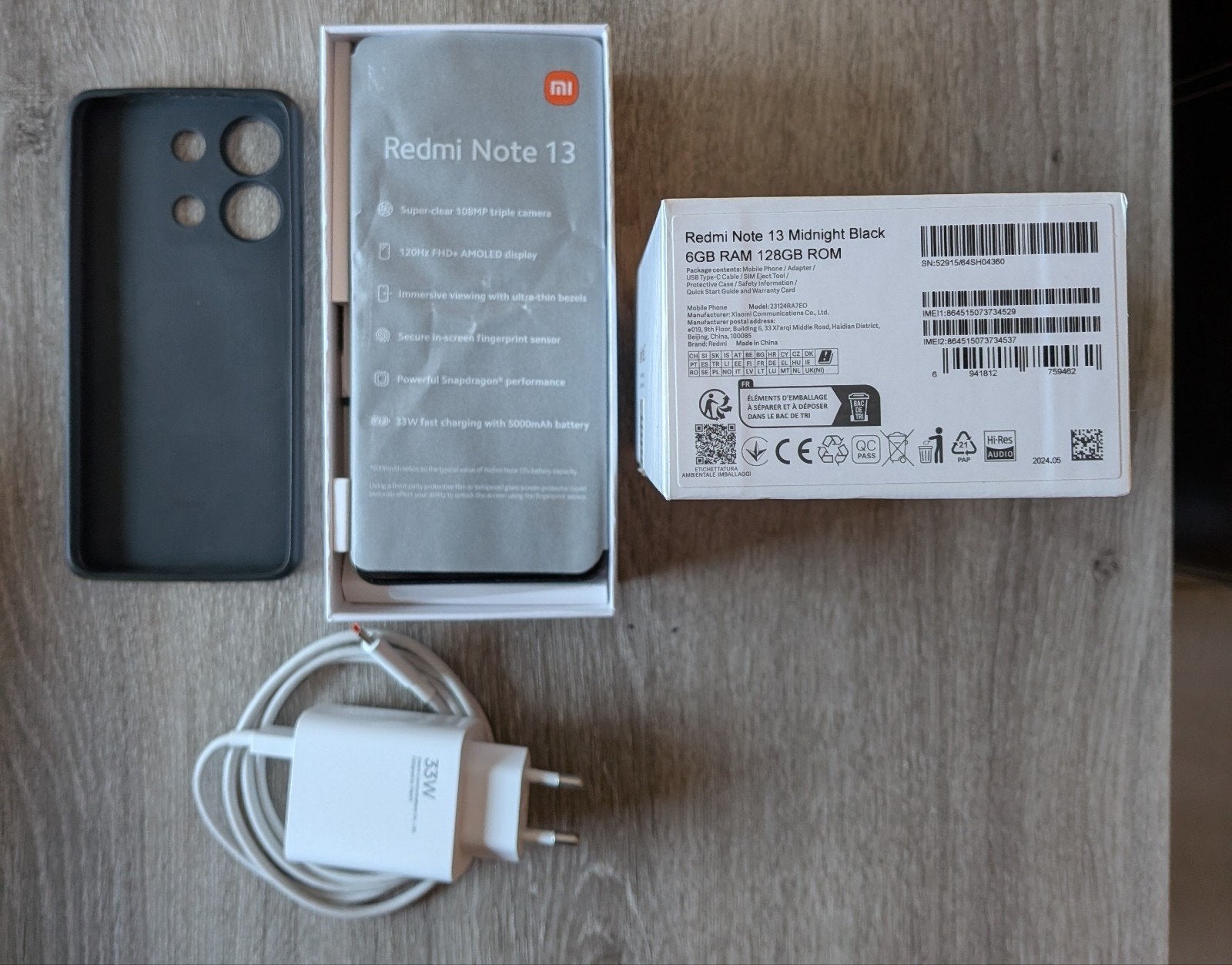 Xiaomi redmi note 13, Télécoms, Téléphonie mobile | Marques Autre, Enlèvement ou Envoi
