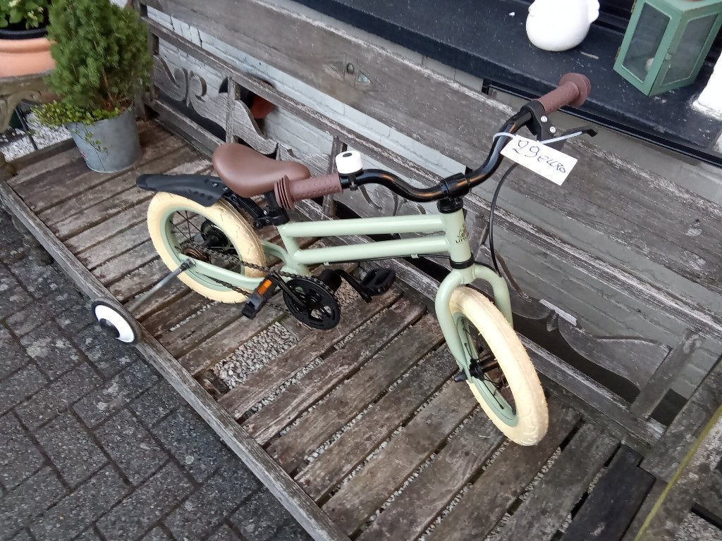 Kinderfiets 12 inch met zijwieltjes in nieuwe staat., Ophalen, Zijwieltjes, Nieuw, Minder dan 16 inch