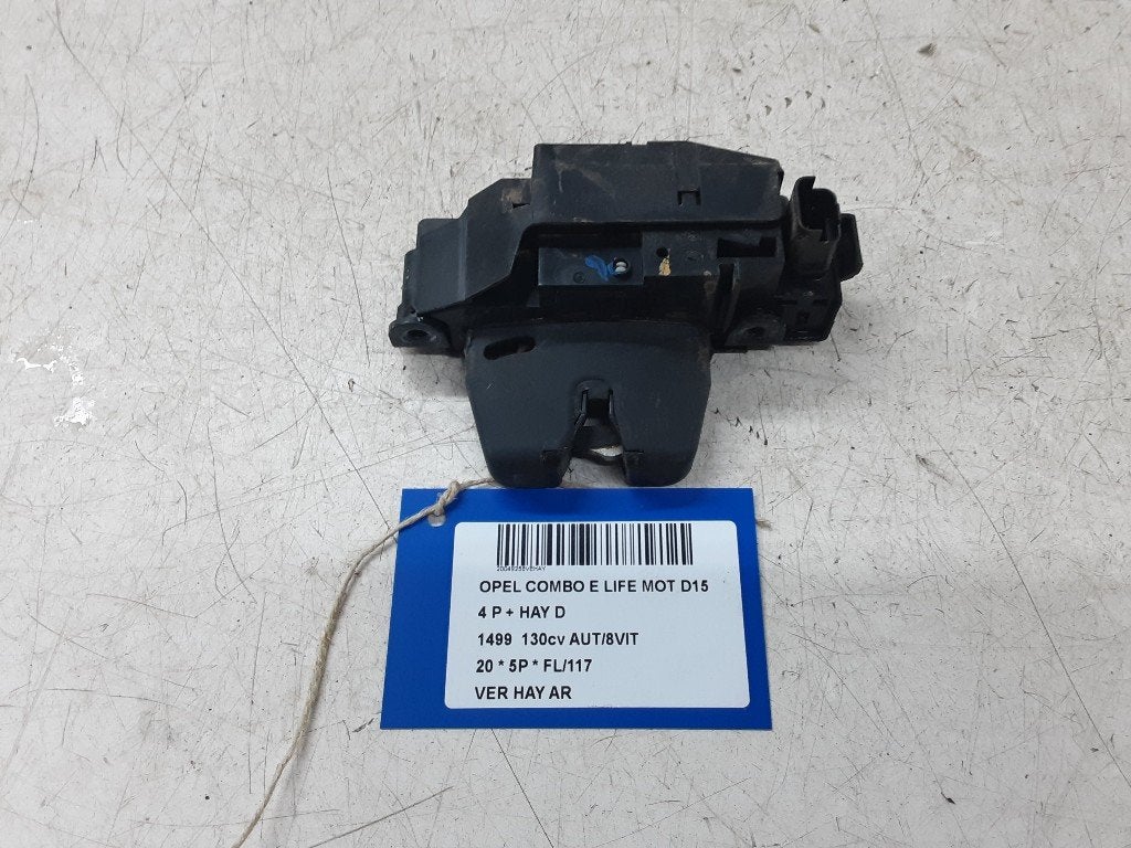 ACHTERKLEPSLOT Opel Combo Life / Tour (01-2018/-), Gebruikt, Achterklep, Rue de l'Espoir 34 34
4030  GRIVEGNÉE, BE, Info@Collignon.be