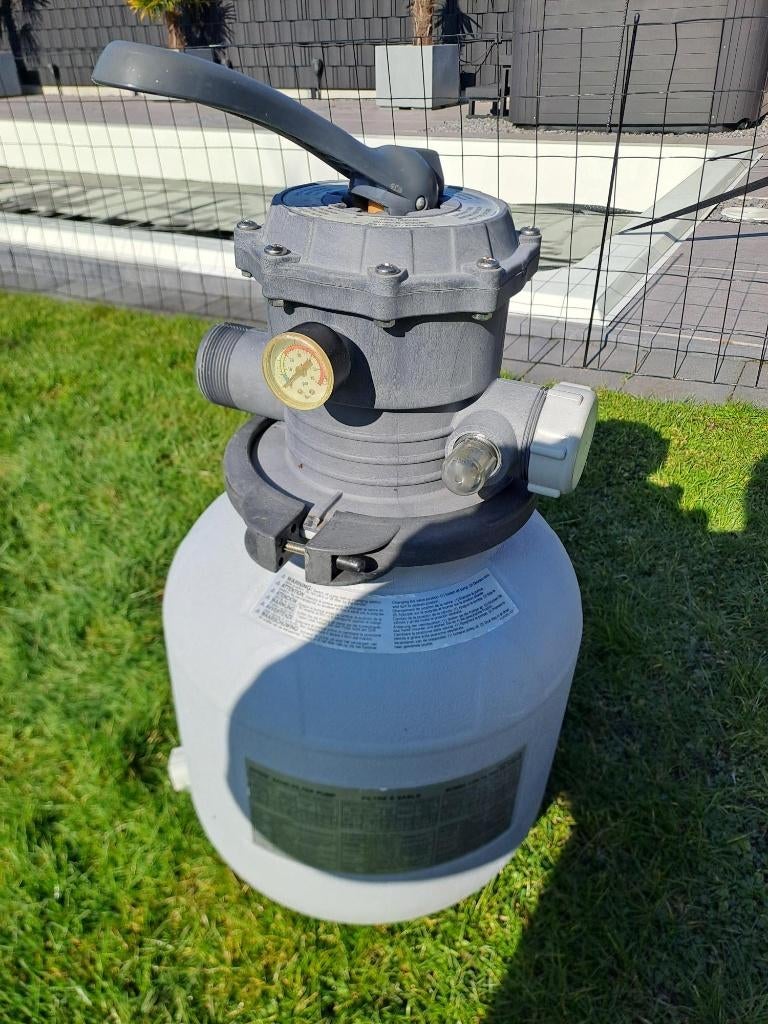 Intex zandfilter met darmen en nieuwe zand., Ophalen, Gebruikt, Filter