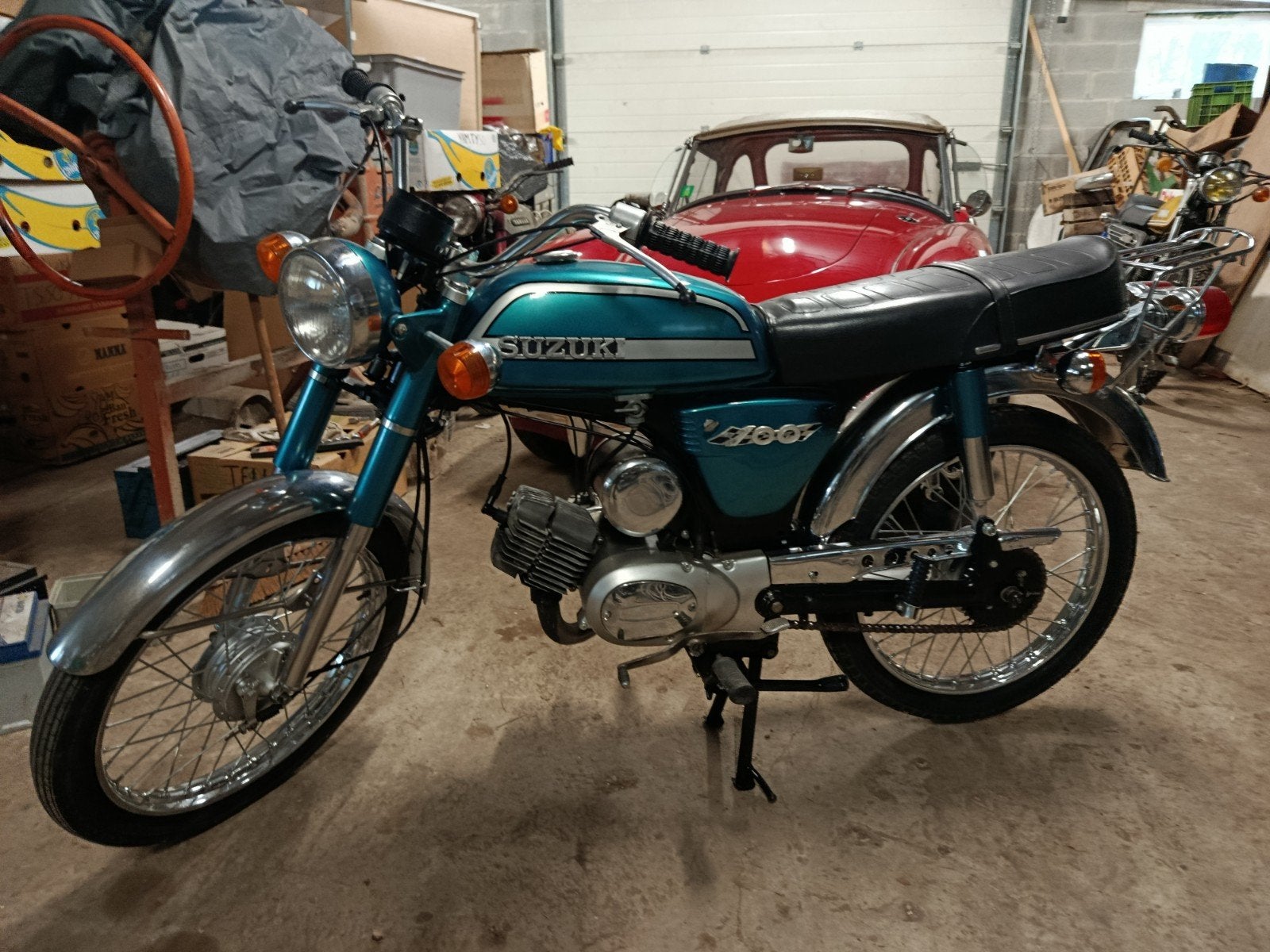 Suzuki 100, Ophalen