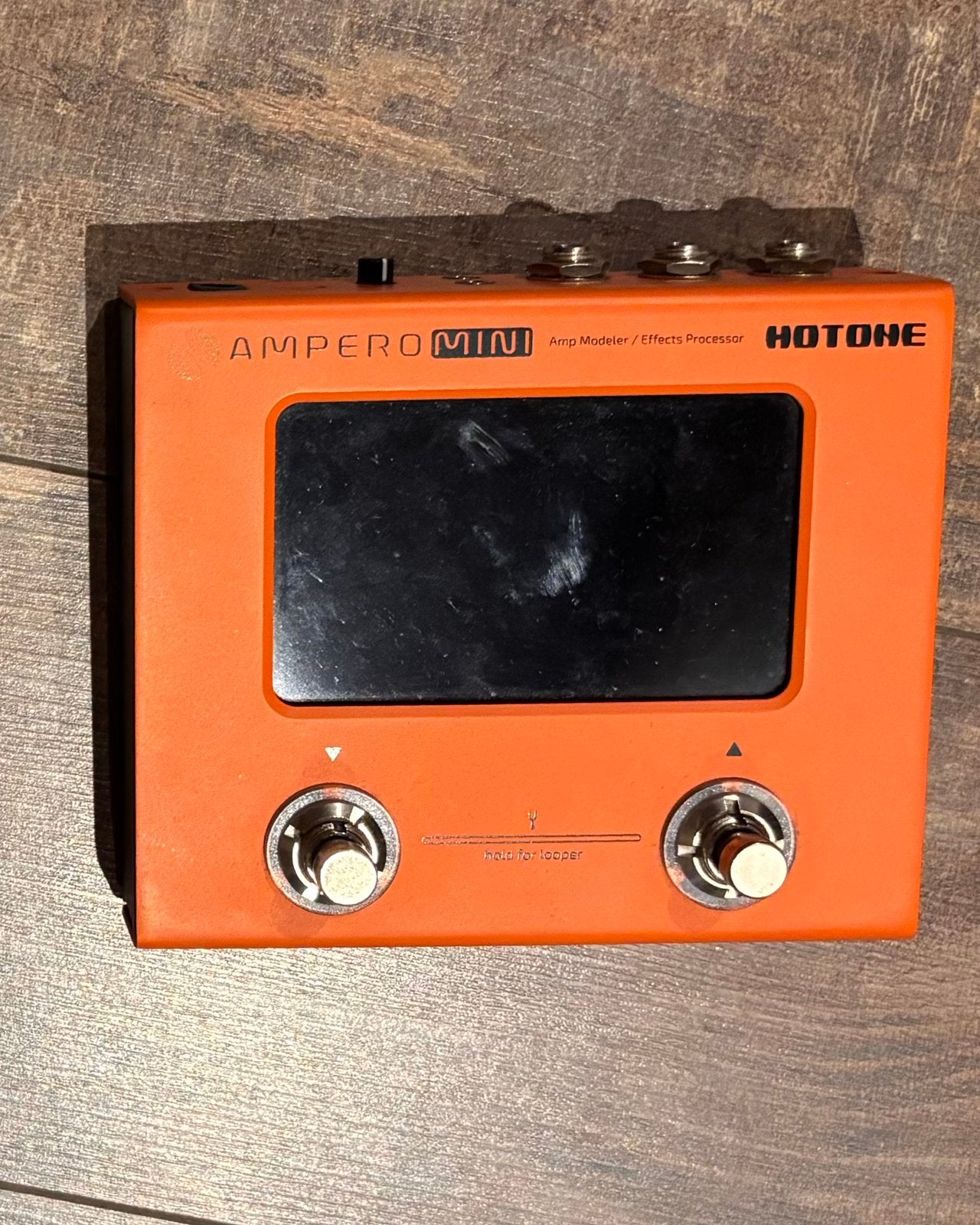 Hotone ampère mini-pedalen met meerdere effecten, Ophalen of Verzenden, Zo goed als nieuw