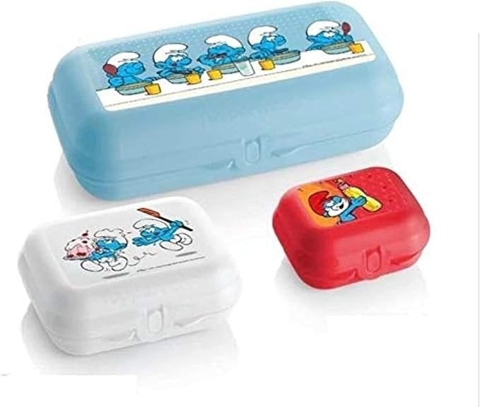Smurfen doosjes, Huis en Inrichting, Ophalen of Verzenden, Nieuw, Blauw, Overige typen