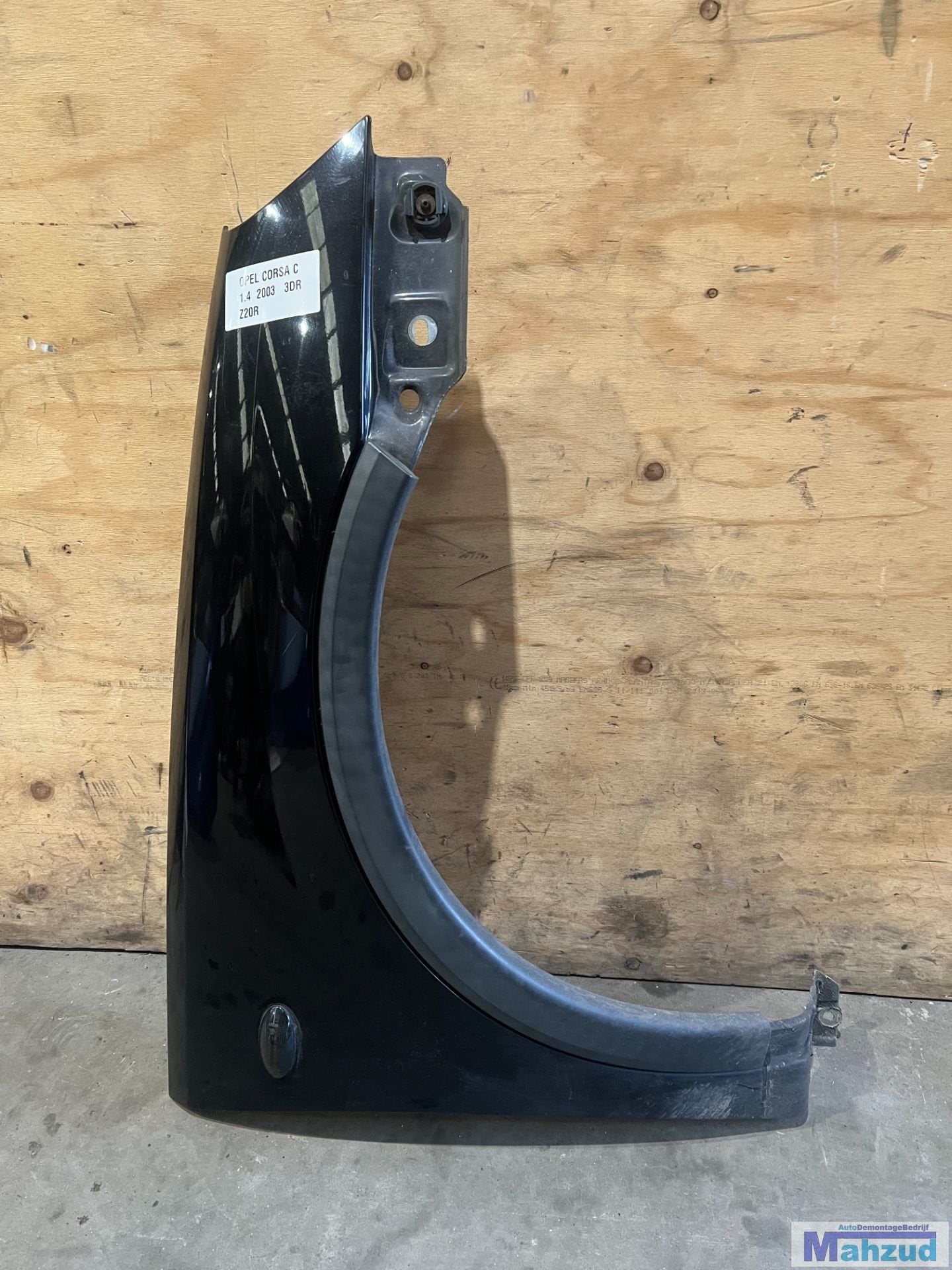 OPEL CORSA C ZWART Z20R rechts voorscherm 2000-2005, Auto-onderdelen, Gebruikt, Opel Automobile GmbH, Kontakt@opel-infoservice.de