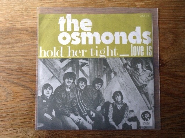 single the osmonds, Enlèvement ou Envoi, Rock et Metal, Housse de protection extérieure, 7 inch