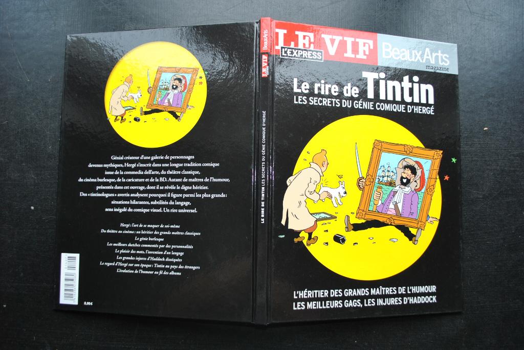 LE RIRE DE TINTIN LES SECRETS DU GENIE COMIQUE D'HERGE gags, Enlèvement ou Envoi, Comme neuf, Hergé - Moulinsart