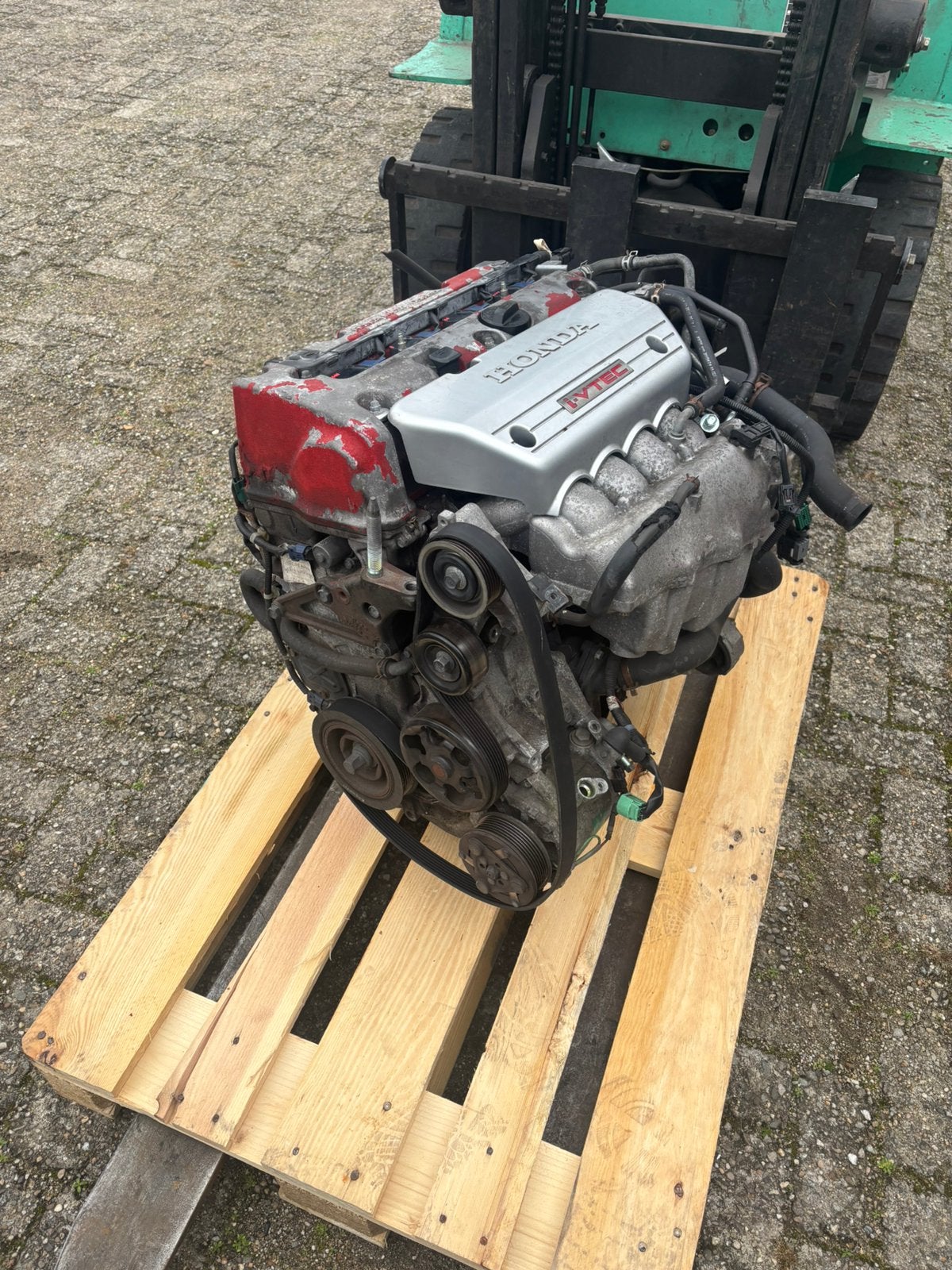 Honda civic Fn2 type R motor en bak, k20z4, Ophalen, Honda