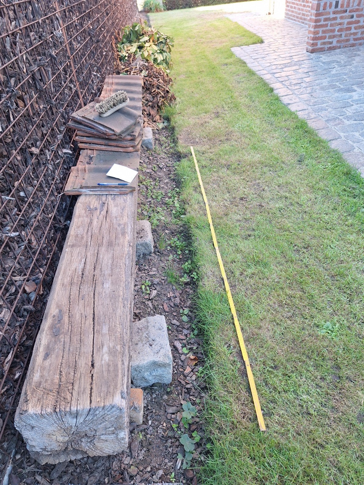 houten balk, Ophalen, Gebruikt, 250 cm of meer, Balken