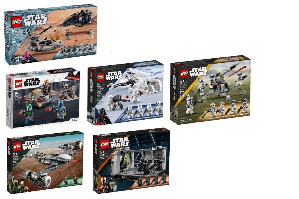 LEGO star wars 75267 75320 75345 75325 75324 40755, Enfants & Bébés, Jouets | Duplo & Lego, Neuf, Lego, Ensemble complet, Star Wars
