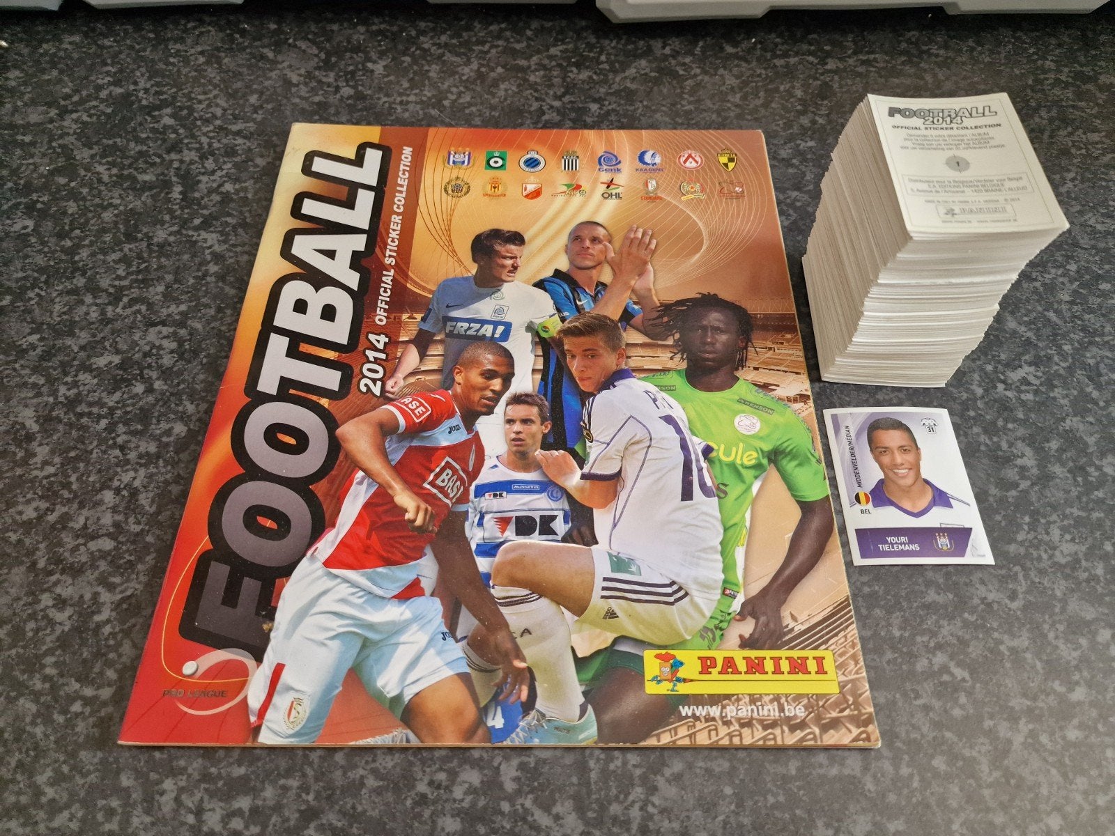 Panini Football Belge 2014 COMPLET, Collections, Enlèvement ou Envoi