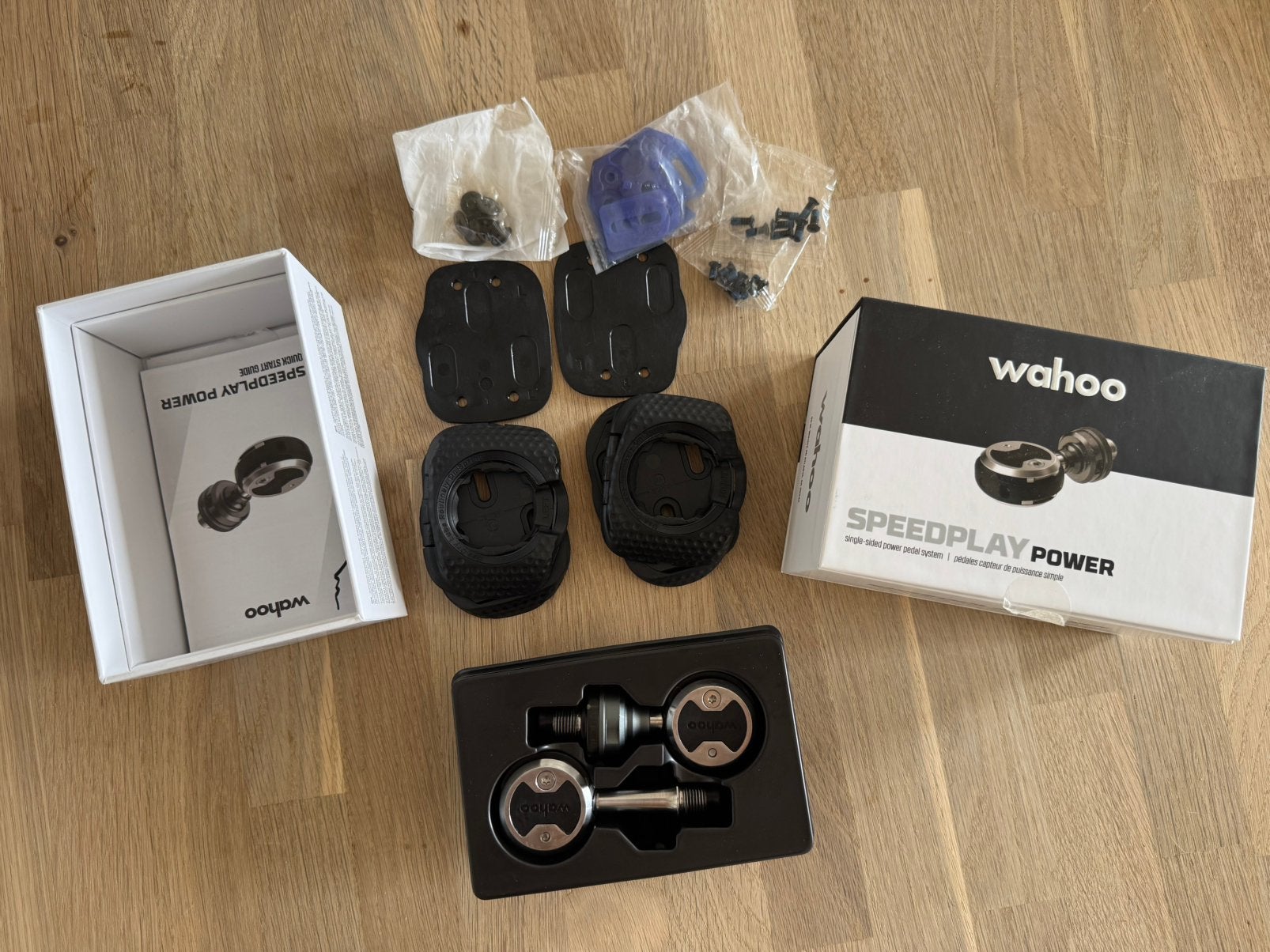 Wahoo Speedplay Powerlnk powermeter pedalen - zgan, Enlèvement, Comme neuf