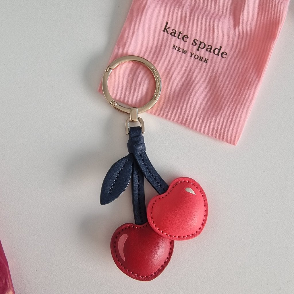 Sleutelhanger Kate Spade kersen, Enlèvement ou Envoi, Neuf