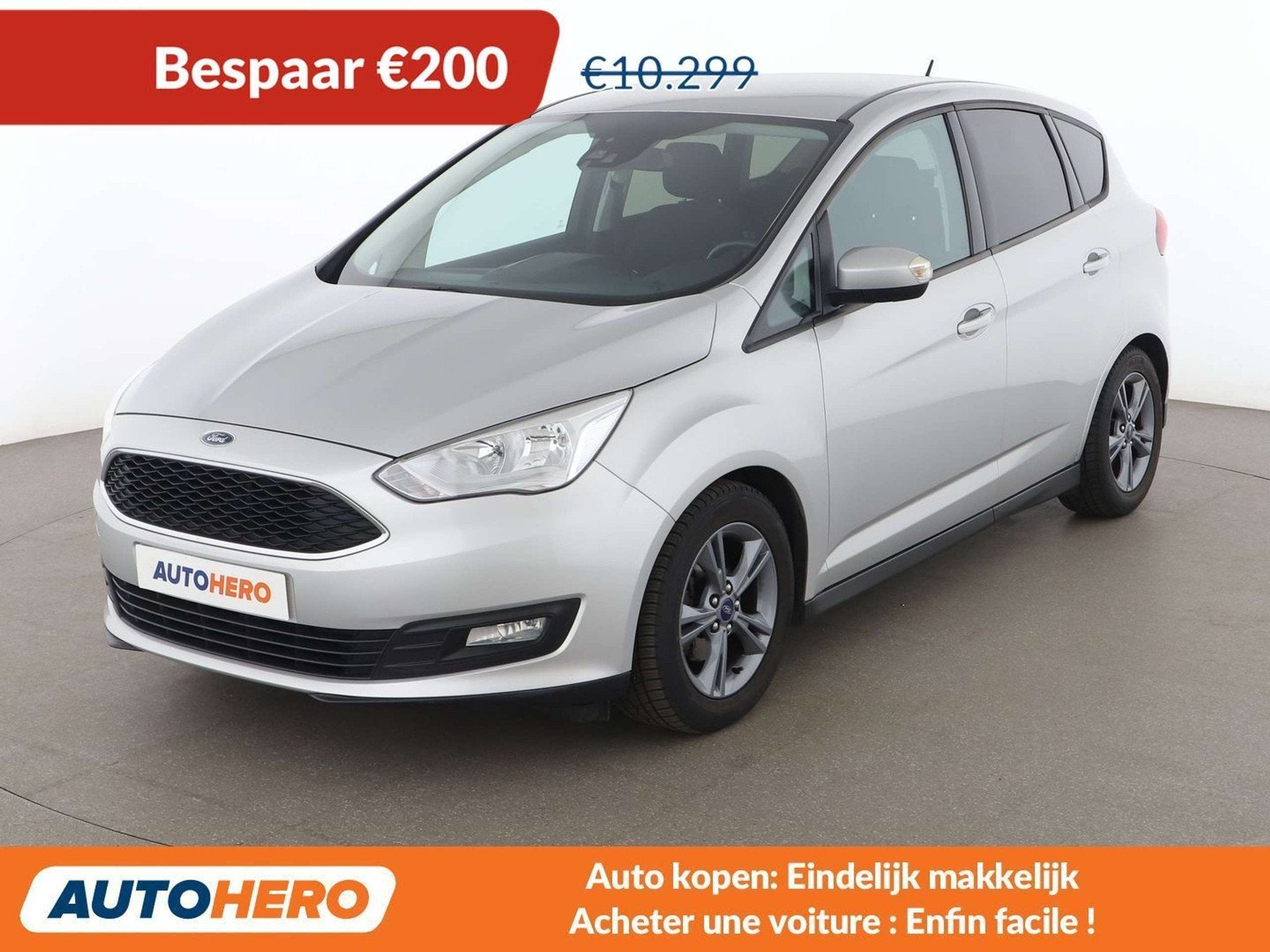 Ford C-MAX 1.0 EcoBoost Cool&Connect, Argent ou Gris, Achat, 998 cm³, Euro 6