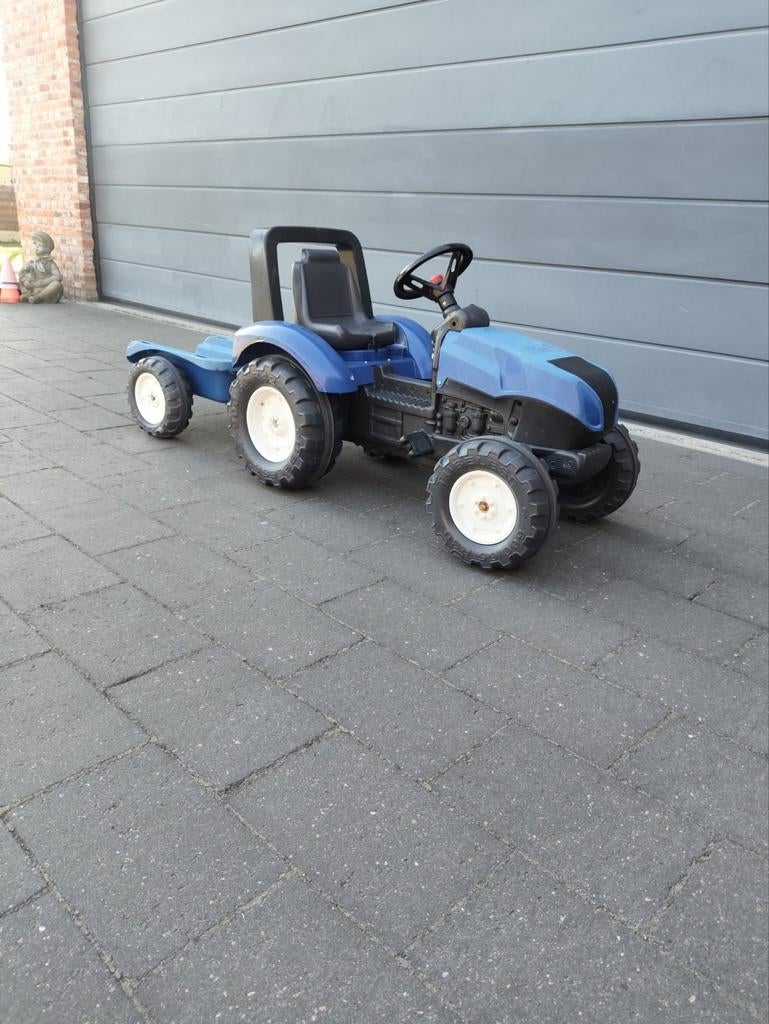 traptractor New Holland met karretje, Kinderen en Baby's, Ophalen