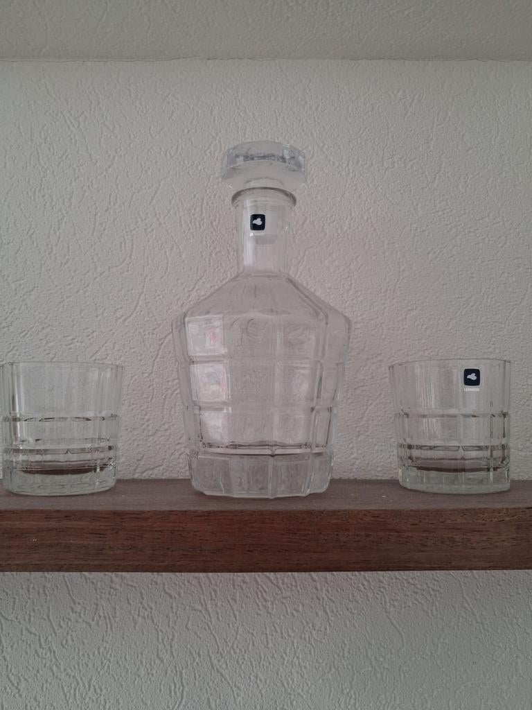 Whisky set cristal, Ophalen