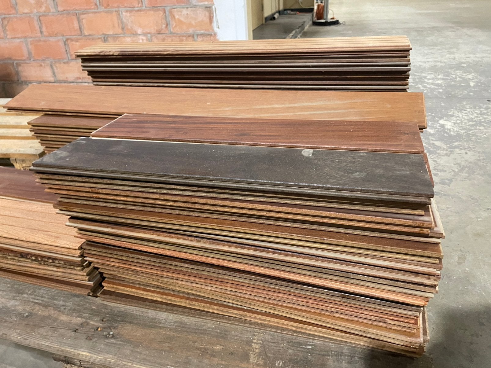 Padouk vloer, Doe-het-zelf en Bouw, Nieuw, 5 tot 10 m², 10 tot 30 cm, Hout