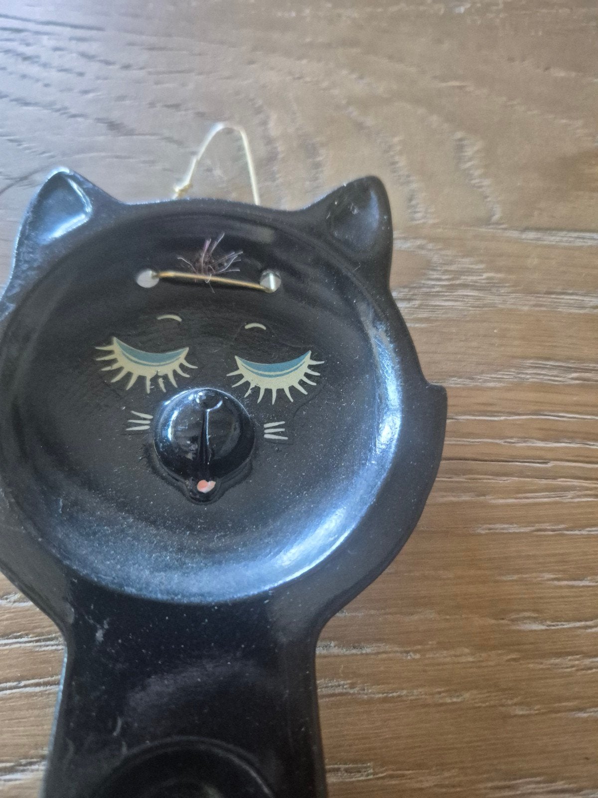jaren 70 poes thermometer, Ophalen of Verzenden