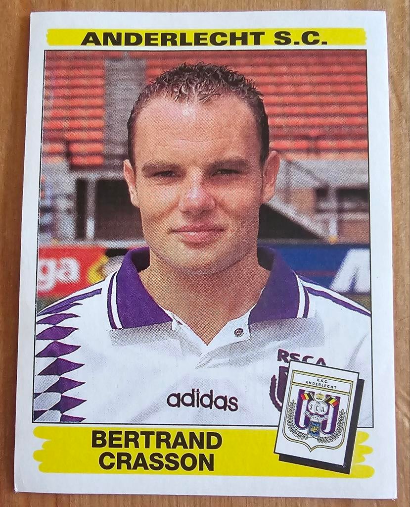 Panini Football 96 #29 Crasson SC Anderlecht Voetbal!, Ophalen of Verzenden, Zo goed als nieuw, Sticker