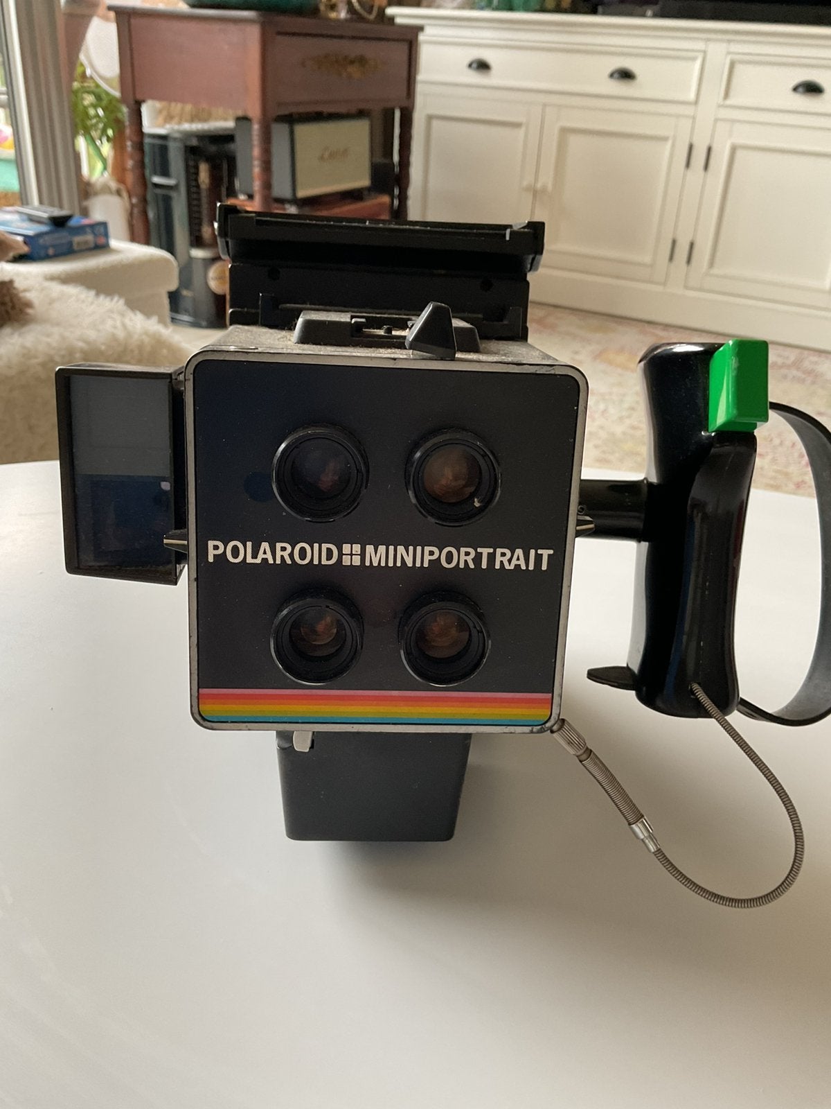 Unieke vintage Polaroid Model 402 Pasfotocamera koopje, Ophalen of Verzenden
