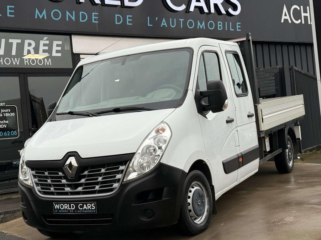 Renault Master 2.3dCi L4H2 7PLACES TVAC*BTWIN AIRCO GARANTIE, Autos, Achat, Attache-remorque, Euro 6, Entreprise