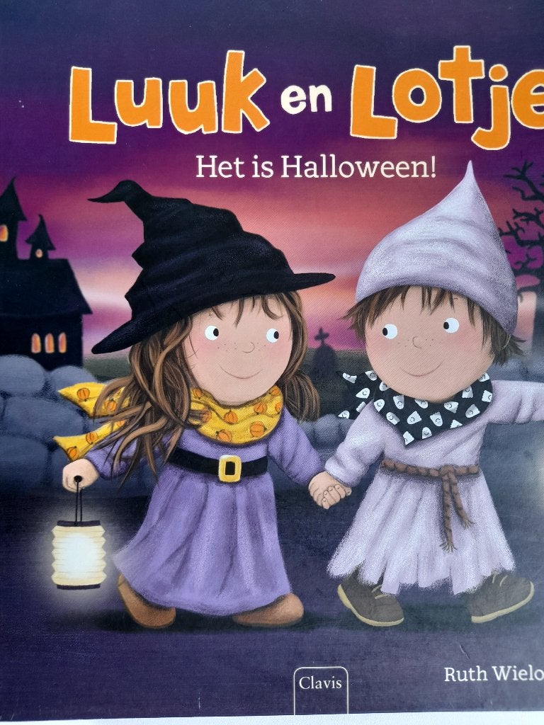 Luuk en Lotje.  Het is Halloween., Boeken, Ophalen of Verzenden, Zo goed als nieuw