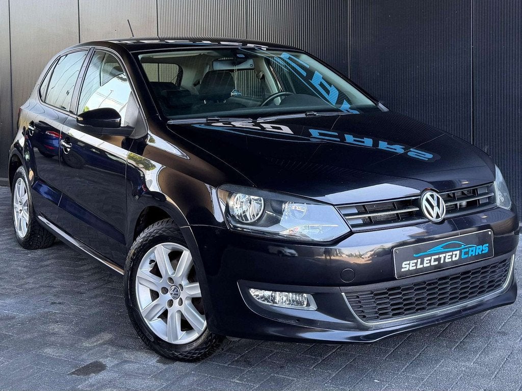 Volkswagen Polo 1.2 tsi Highline, Auto's, Volkswagen, Euro 5, 105 pk, Gebruikt, Zwart