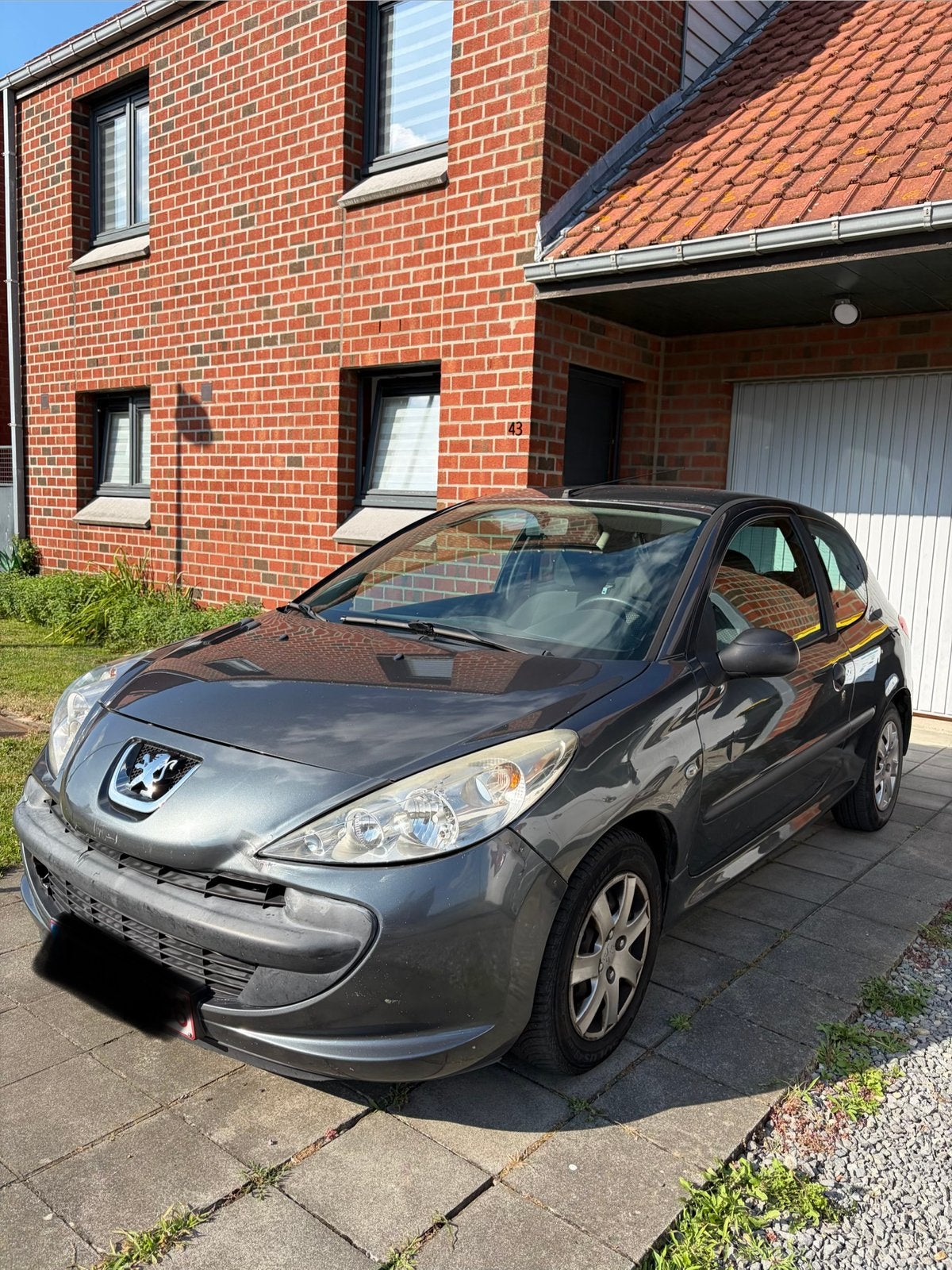 Peugeot 206+ 2010, Autos, Peugeot, Achat, Boîte manuelle, Noir, Diesel
