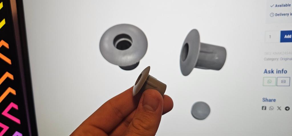 Nieuw KNAUS / WEINSBERG Bumper Bevestiging 20mm R10130580, Caravans en Kamperen, Ophalen of Verzenden, Nieuw