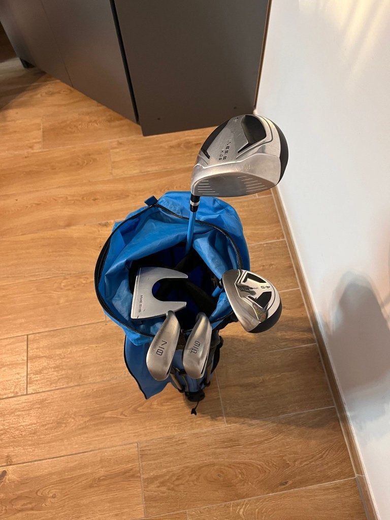 Golfset voor kinderen, Sport en Fitness, Fitnessmaterialen, Ophalen, Gebruikt, Armen, Overige typen