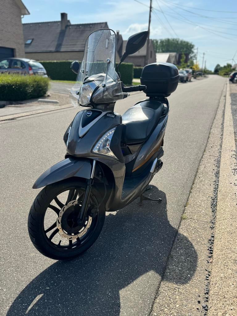 sym symphony st 50 B klasse 2018, Ophalen, Benzine, Klasse B (45 km/u), Zo goed als nieuw